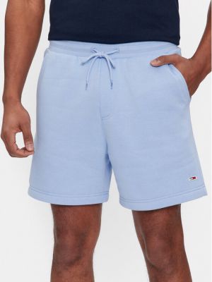 Sport rövidnadrág Tommy Jeans kék
