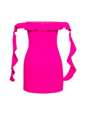 Sukienka mini David Koma różowa