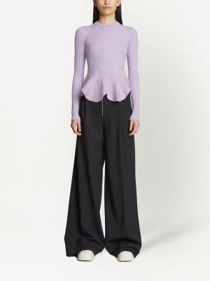 Pullover mit schößchen Proenza Schouler lila
