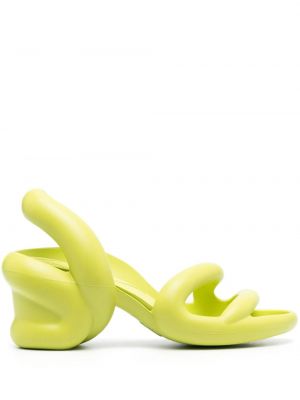 Sandále s otvorenou pätou Camper zelená