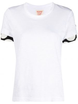 Camiseta de cuello redondo Y's blanco