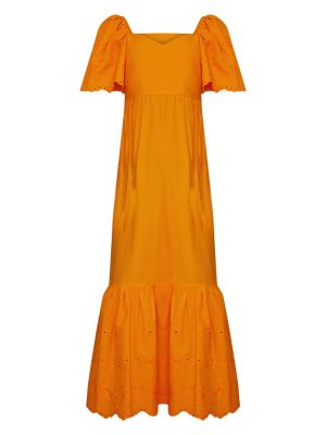 Košeľové šaty Chi Chi London oranžová