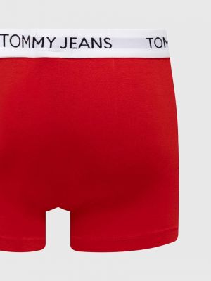 Boksarice Tommy Jeans rdeča