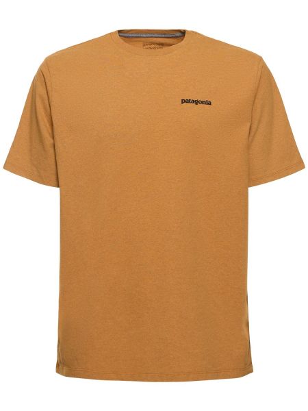 T-shirt Patagonia guld