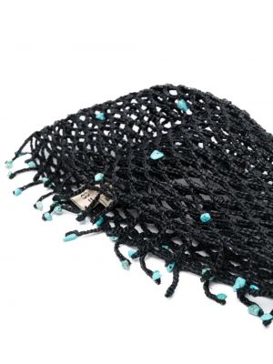 Casquette brodé avec perles Made For A Woman noir