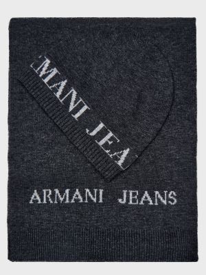 Шапка Armani Jeans сіра