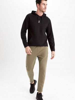Slim fit jogger-püksid Defacto khaki