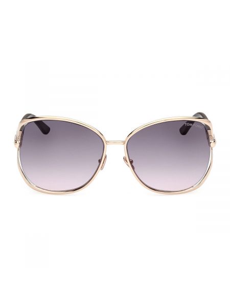 Okulary przeciwsłoneczne Tom Ford złote