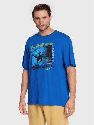 T-shirt Reebok blau