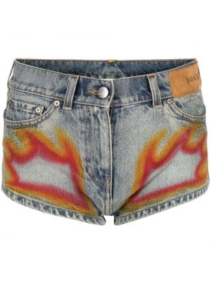 Jeans-shorts Palm Angels blå