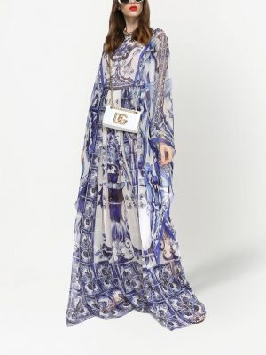 Robe longue à imprimé Dolce & Gabbana
