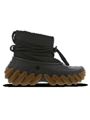 Chaussures de ville en tricot Crocs noir