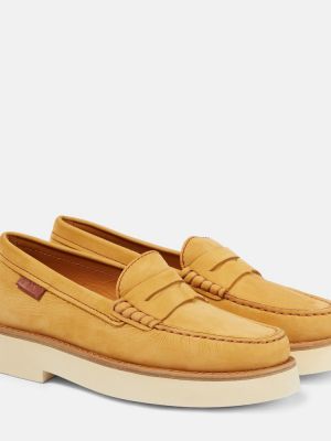 Bőr loafer Tod's barna