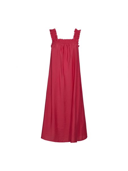 Midikleid Co'couture rot
