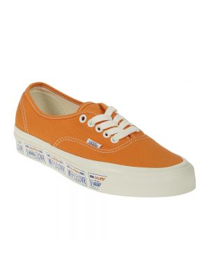 Sneakersy Vans pomarańczowe