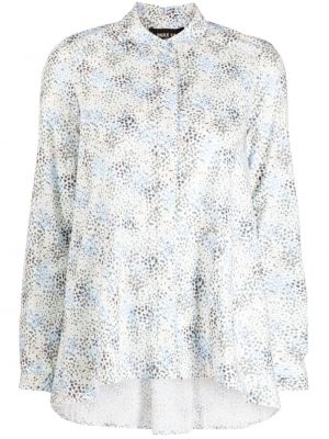 Bavlnená košeľa s potlačou s abstraktným vzorom Paule Ka