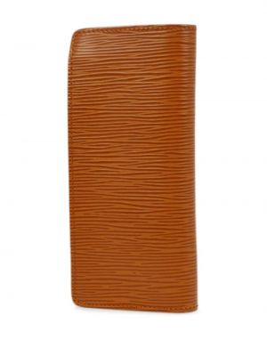Lunettes en cuir Louis Vuitton Pre-owned marron