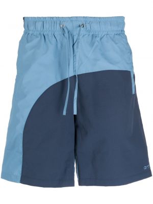 Bermuda kratke hlače z vezenjem Arte modra