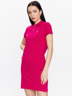 Šaty Polo Ralph Lauren růžové
