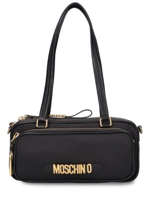 Nylónová kabelka s vreckami Moschino