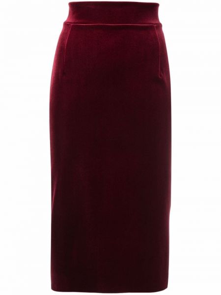Falda de cintura alta Le Petite Robe Di Chiara Boni rojo