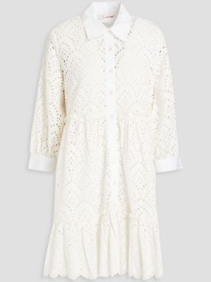 Sukienka mini Sundress - Biały