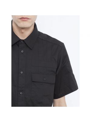 Camisa de algodón Alexander Wang negro