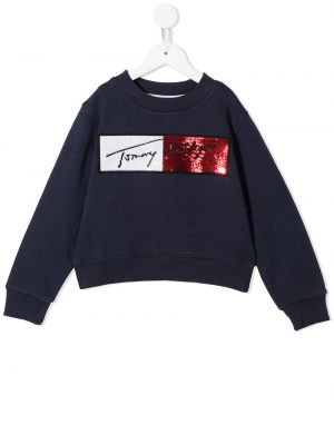 Hættetrøje for piger Tommy Hilfiger Junior