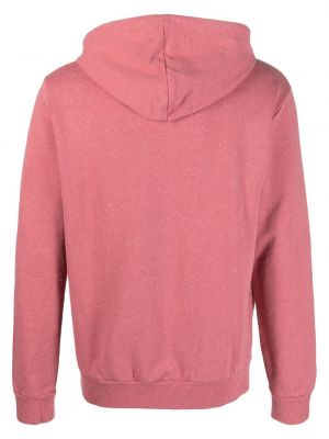 Kapučdžemperis ar apdruku A.p.c. rozā