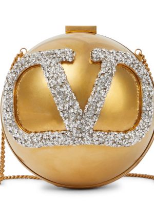 Clutch somiņa Valentino Garavani zelts