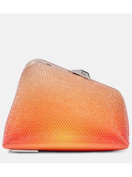 Satin mini taske The Attico orange