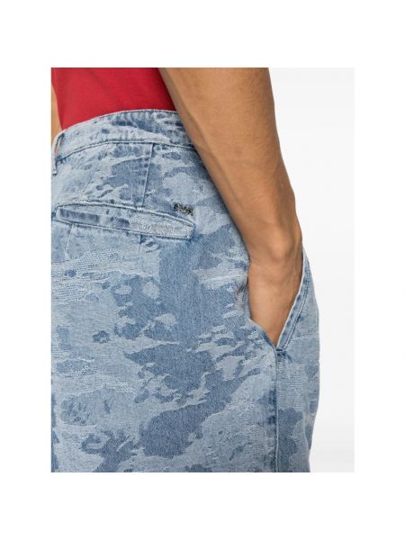 Jeans shorts Emporio Armani blau