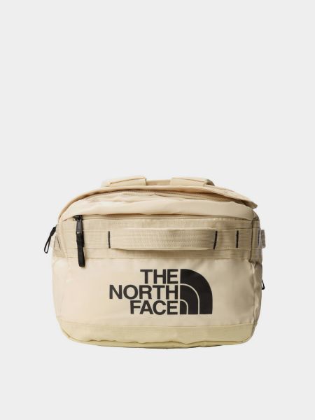 Дорожная сумка The North Face бежевая