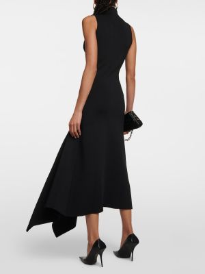 Асиметрична миди рокля Y Project черно