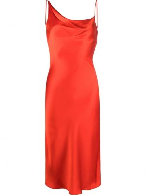 Midi haljina Stella Mccartney crvena