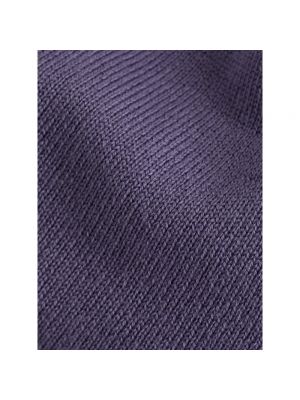 Jersey de lana de lana merino de tela jersey Calvin Klein violeta