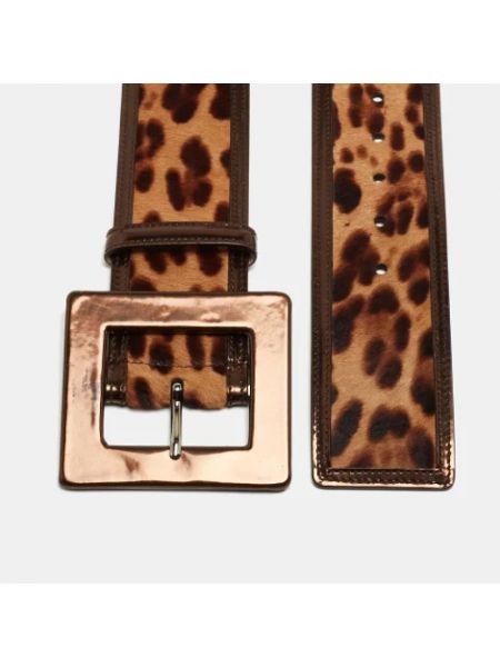Cinturón de cuero Dolce & Gabbana Pre-owned marrón