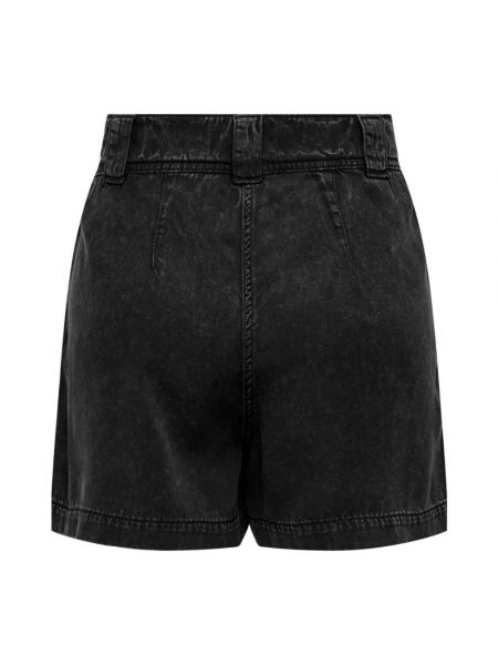 Lyocell jeans shorts Only schwarz