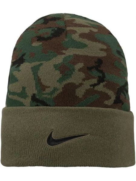 Камуфляжная шапка Nike