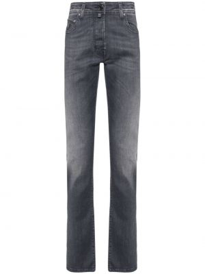 Slim fit skinny farmernadrág Jacob Cohen szürke