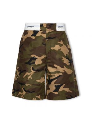 Shorts mit camouflage-print Palm Angels