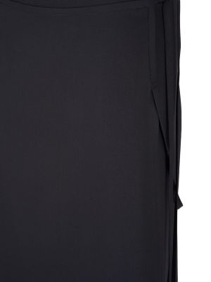 Vlněné midi sukně Lemaire černé