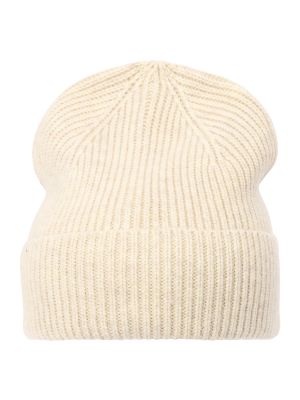 Памучна шапка Becksöndergaard бяло