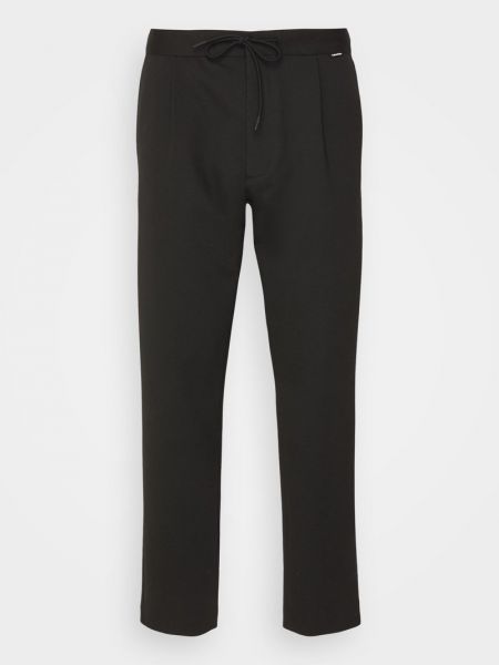 Spodnie klasyczne Calvin Klein czarne