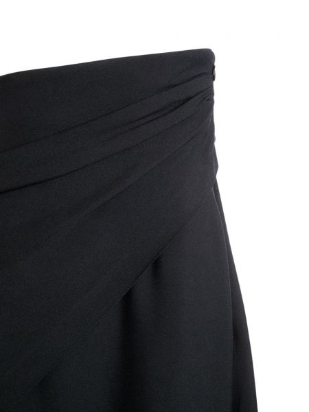 Asymetrické midi sukně Bally černé