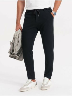 Pantaloni Ombre Clothing negru