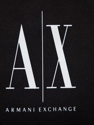 Рюкзак з принтом Armani Exchange чорний