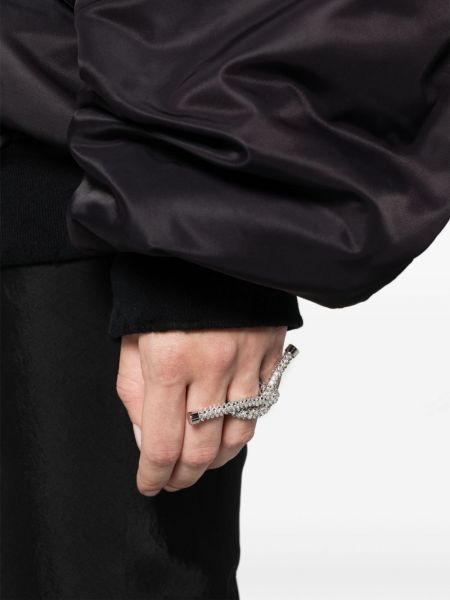 Prsten Balenciaga stříbrný