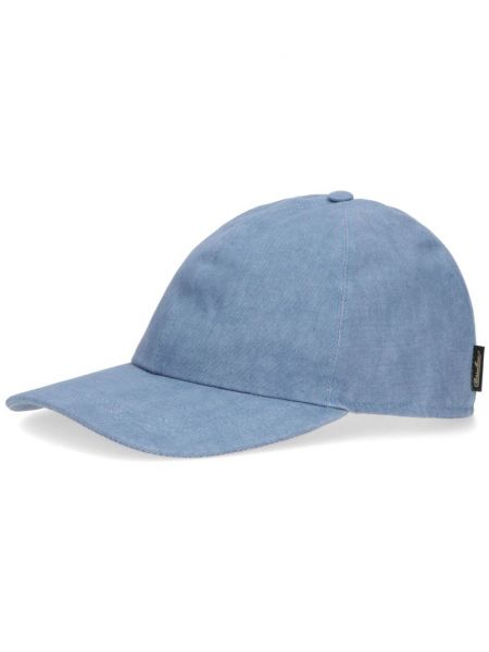 Kepurė su snapeliu Borsalino mėlyna