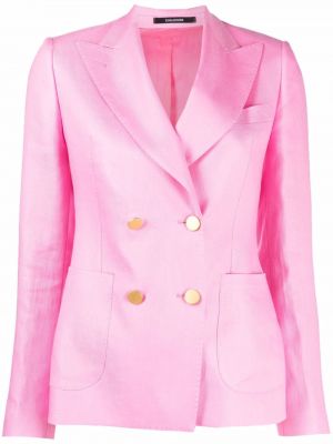 Sengetøy lang blazer Tagliatore rosa